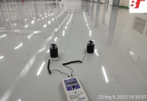 CUNG CẤP VÀ THI CÔNG SƠN EPOXY KIỂM SOÁT TĨNH ĐIỆN, DỰ ÁN GUNZE, KCN TÂN THUẬN - TP HCM