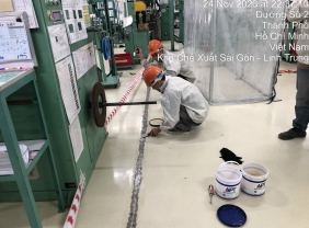 SỬA CHỮA VẾT NỨT SÀN BÊ TÔNG